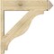Ekena Millwork Funston Rough Sawn Arts and Crafts Outlooker, Douglas Fir, 8"W x 32"D x 32"H OUT08X32X32FST03RDF - alternate 4